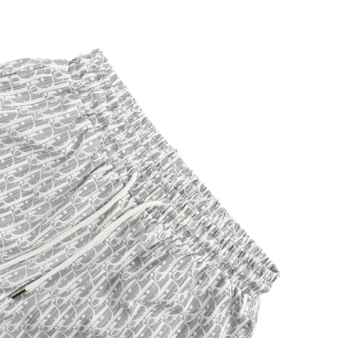 Dior 24ss all over print monogram beach shorts