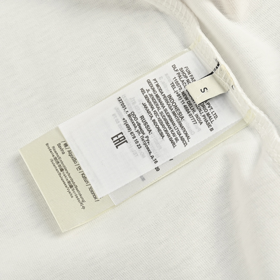 Fendi 24ss FF gradient print short sleeve
