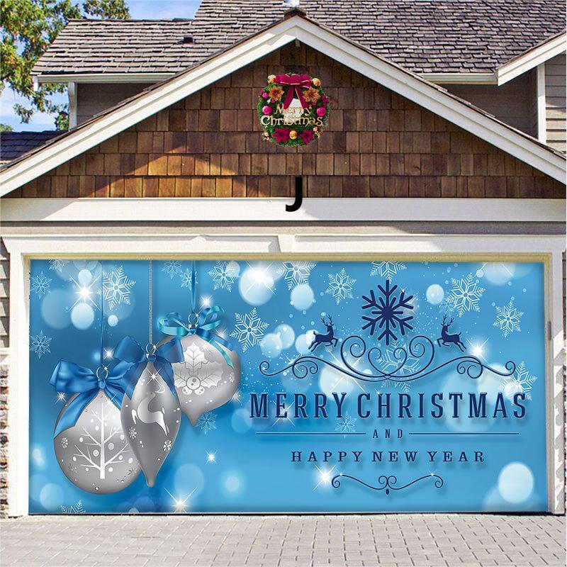 Hot Sale-2023 New Christmas Garage Door Decoration