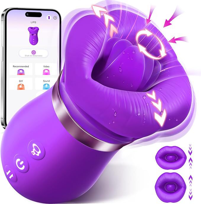 5-in-1 Sucking Vibrator  - APP model