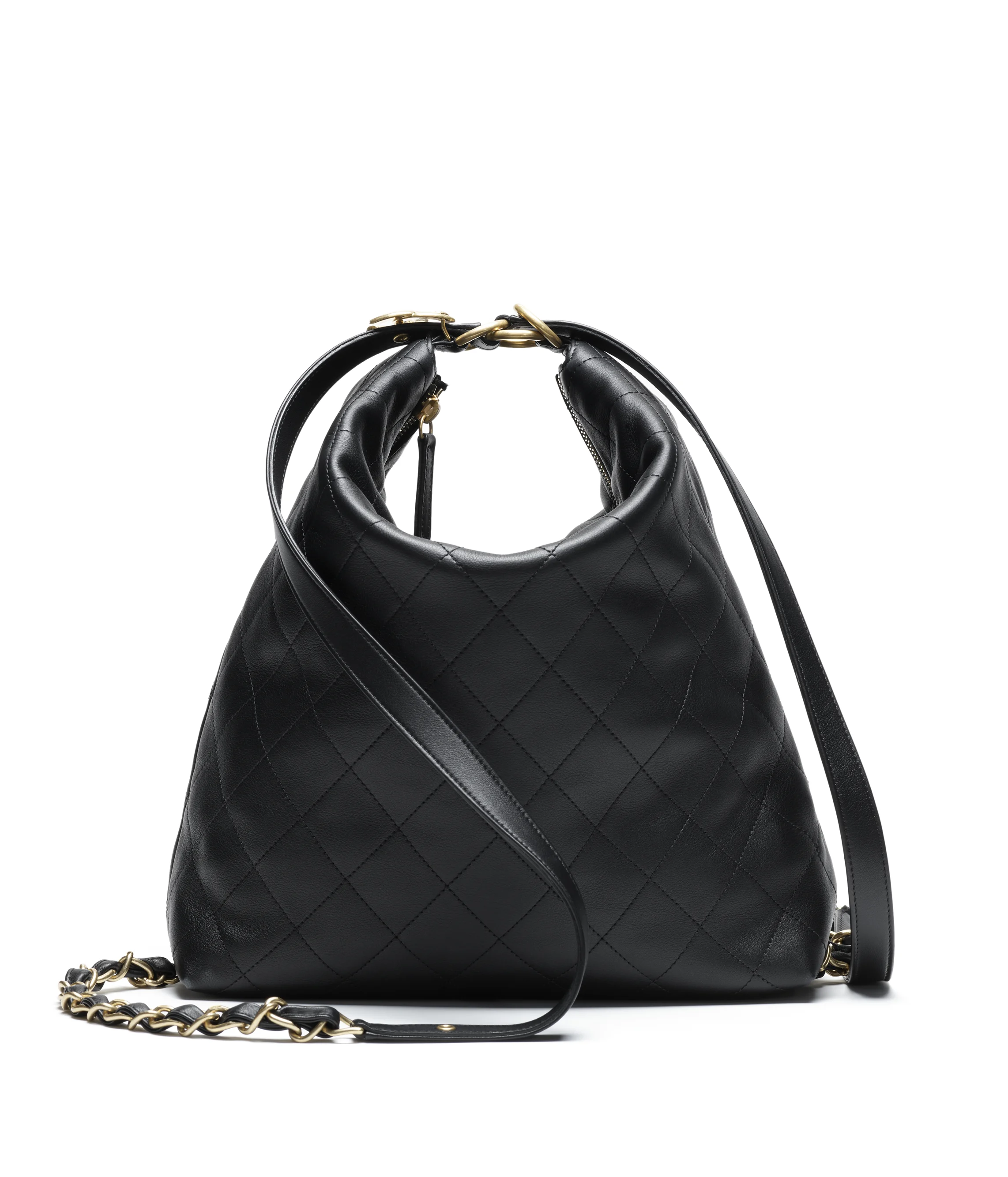 Chanel Large Backpack Calfskin & Gold-Tone Metal Black AS5523-B20302-94305