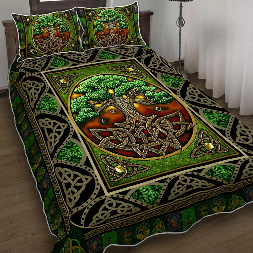 Beautiful Irish Quilt Bed Set
