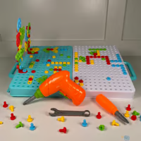 💝 Children's Educational Toy💝Creative Mosaic Drill Set