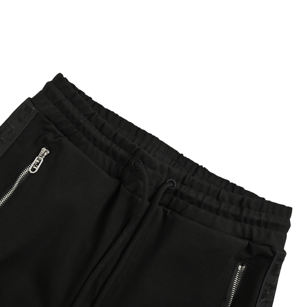 Fendi 24Fw zip pocket side webbing trousers