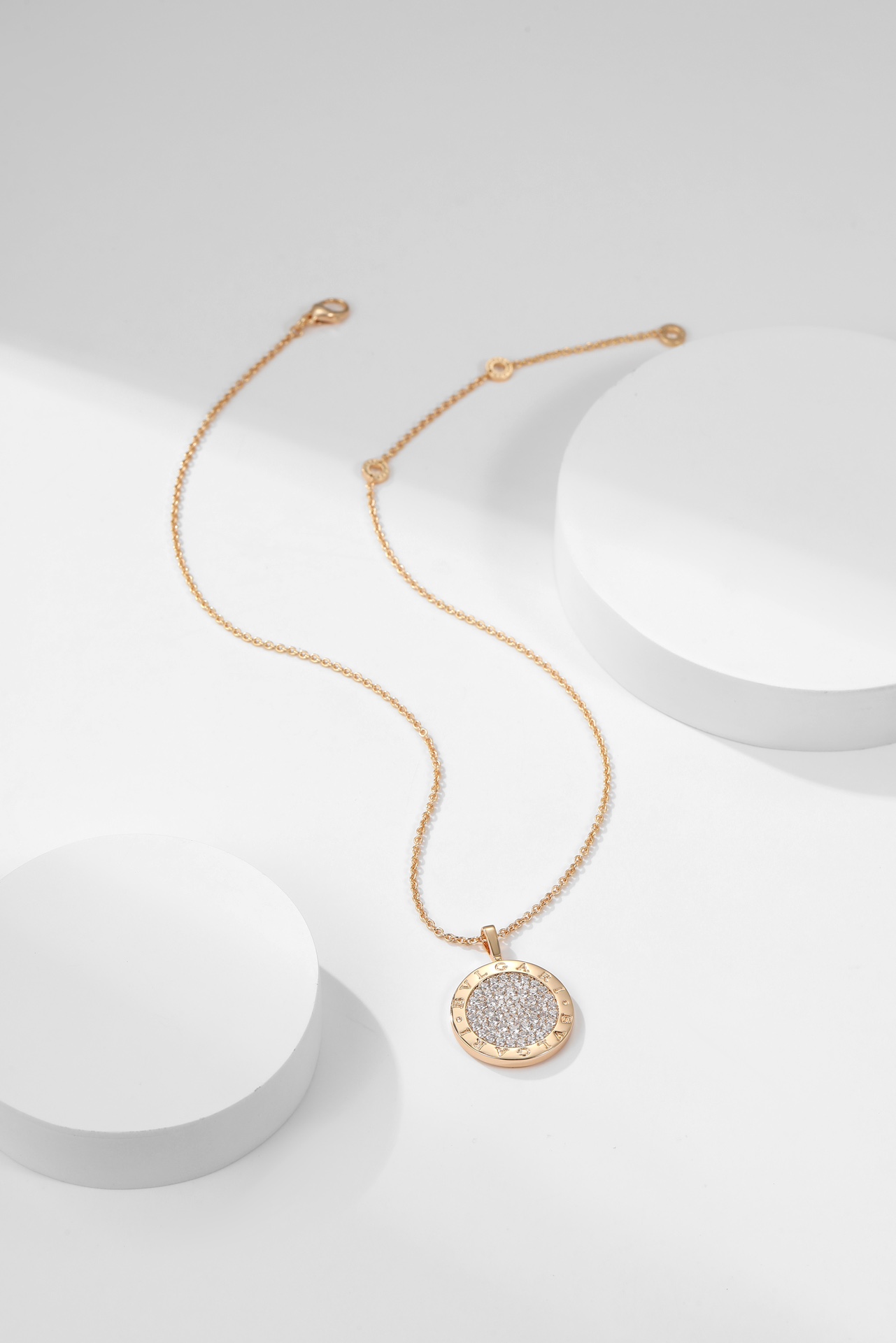 Bulgari Full Diamond Necklace