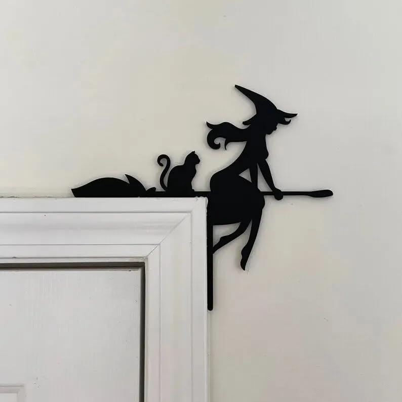 ON SALE🔥Halloween Funny Corner Sign Top Door Frame Ornament