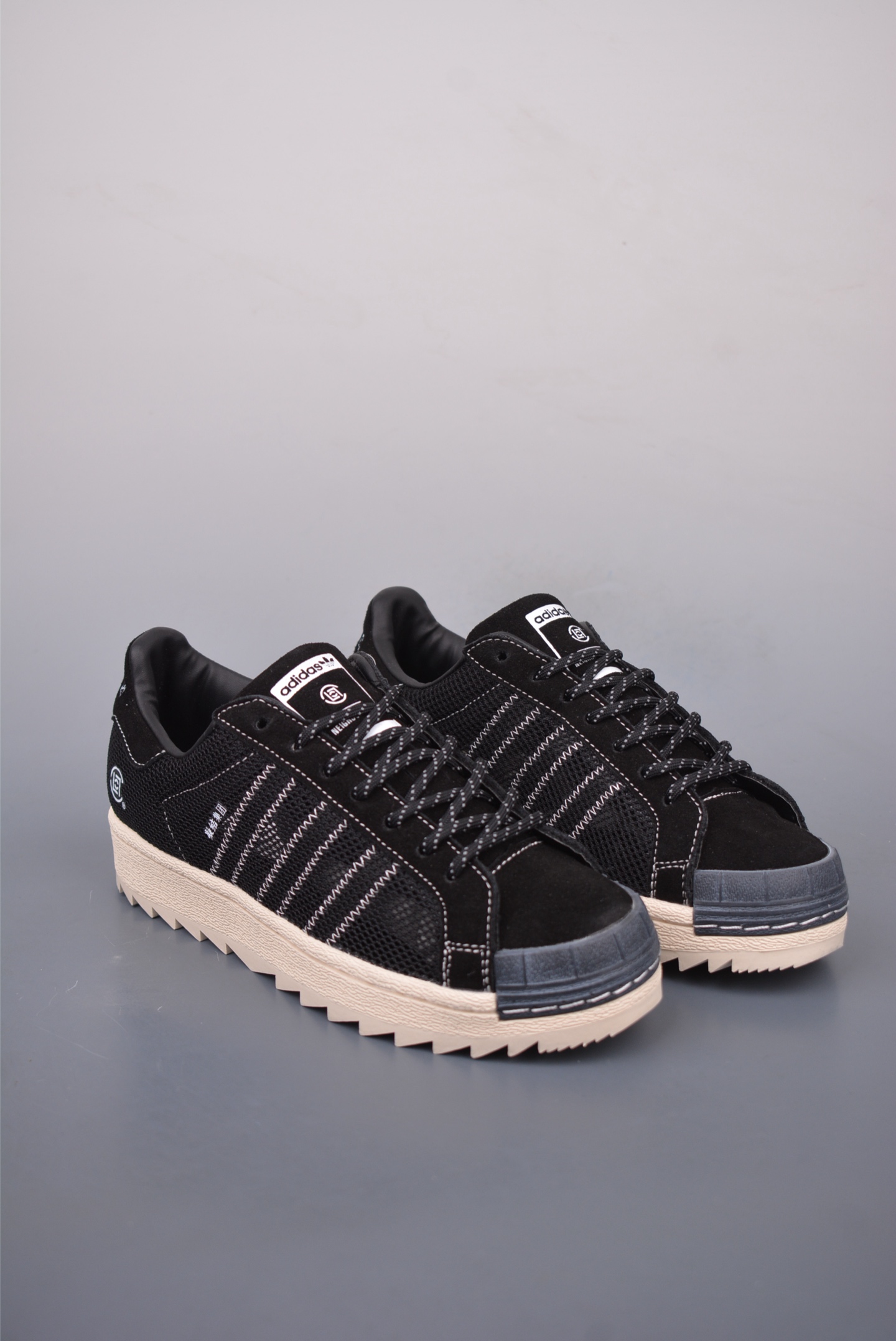 NBHDNEIGHBORHOOD x CLOT x Adidas Originals Superstar PNSBlackIE8879