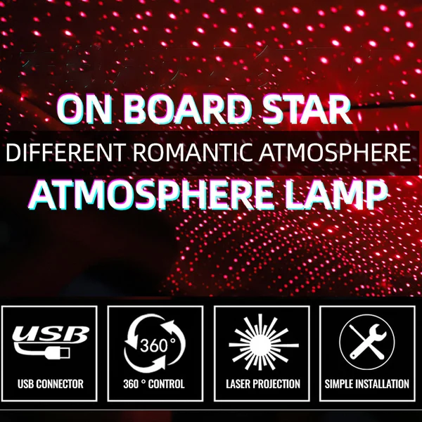 (🔥Last Day Promotion-SAVE 50% OFF) Usb Car Luminous Roof Lights-BUY 2 FREE SHIPPING