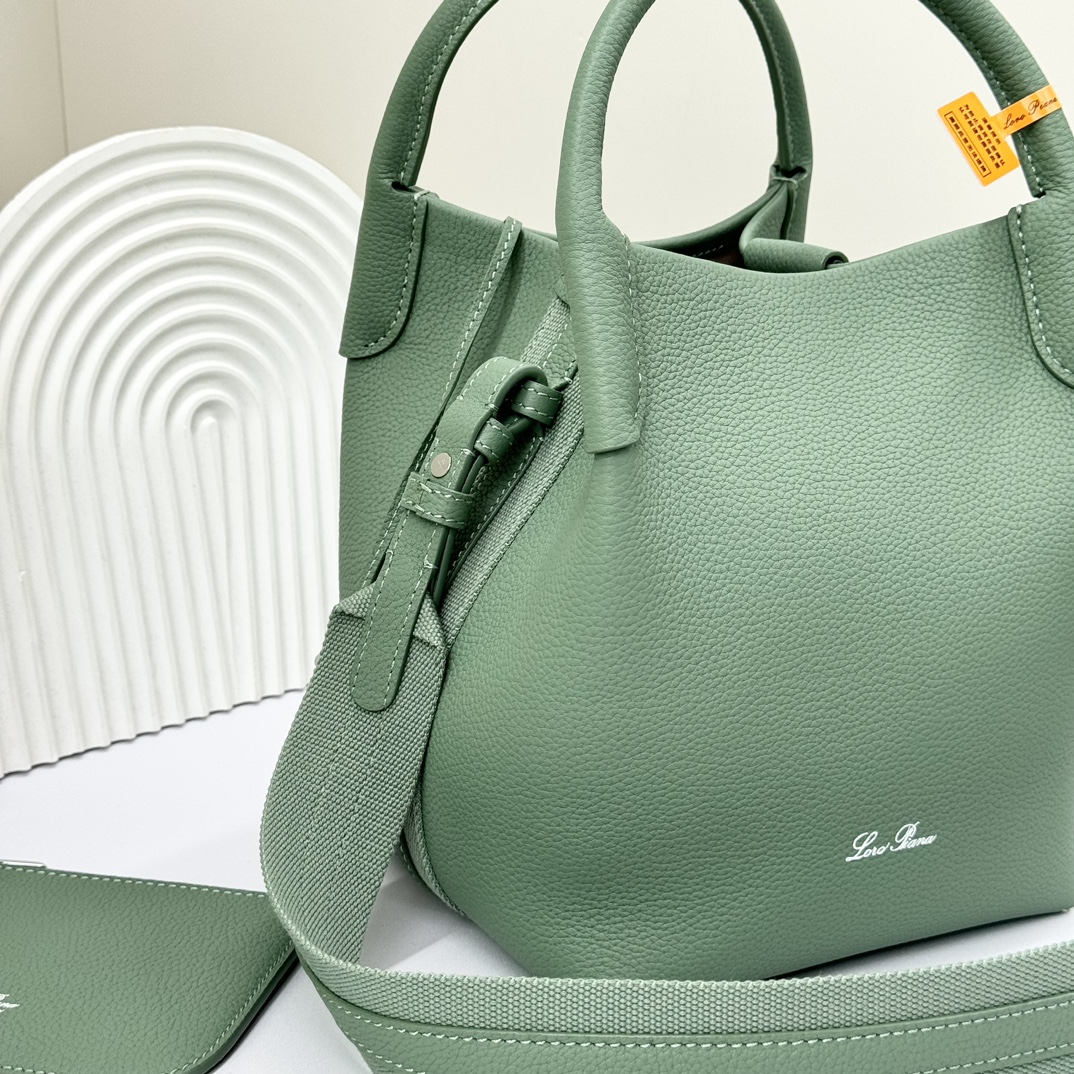 Loro Piana Bale Bale Medium Bucket Bag FAN8964