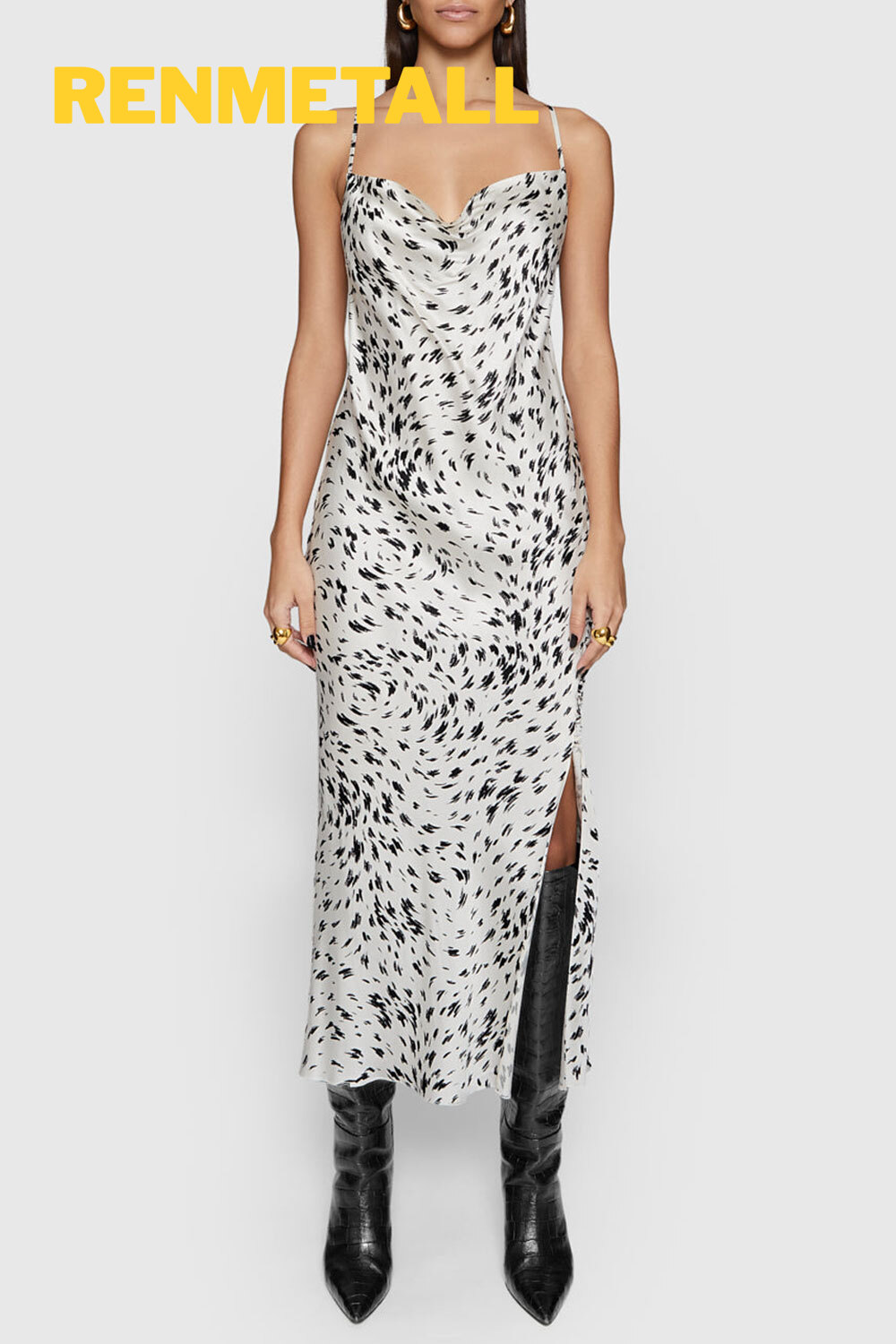 Printed Tube Top Dress