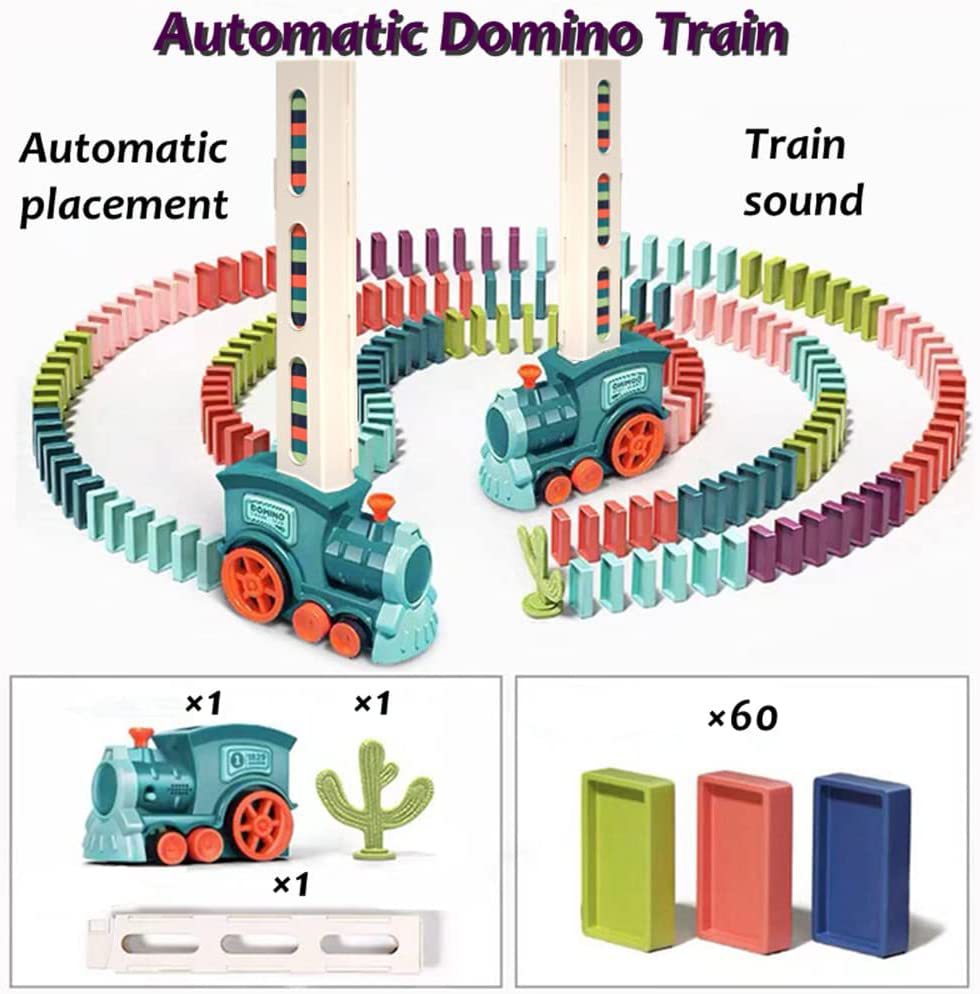 💥Last Day Promotion-[SAVE 50% OFF]--Automatic Domino Train--BUY 2 GET 10% OFF & FREE SHIPPING