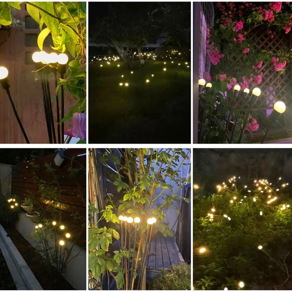 🔥LAST DAY 49% OFF🔥Solar Powered Firefly Garden Light BUY 2 FREE SHIPPING