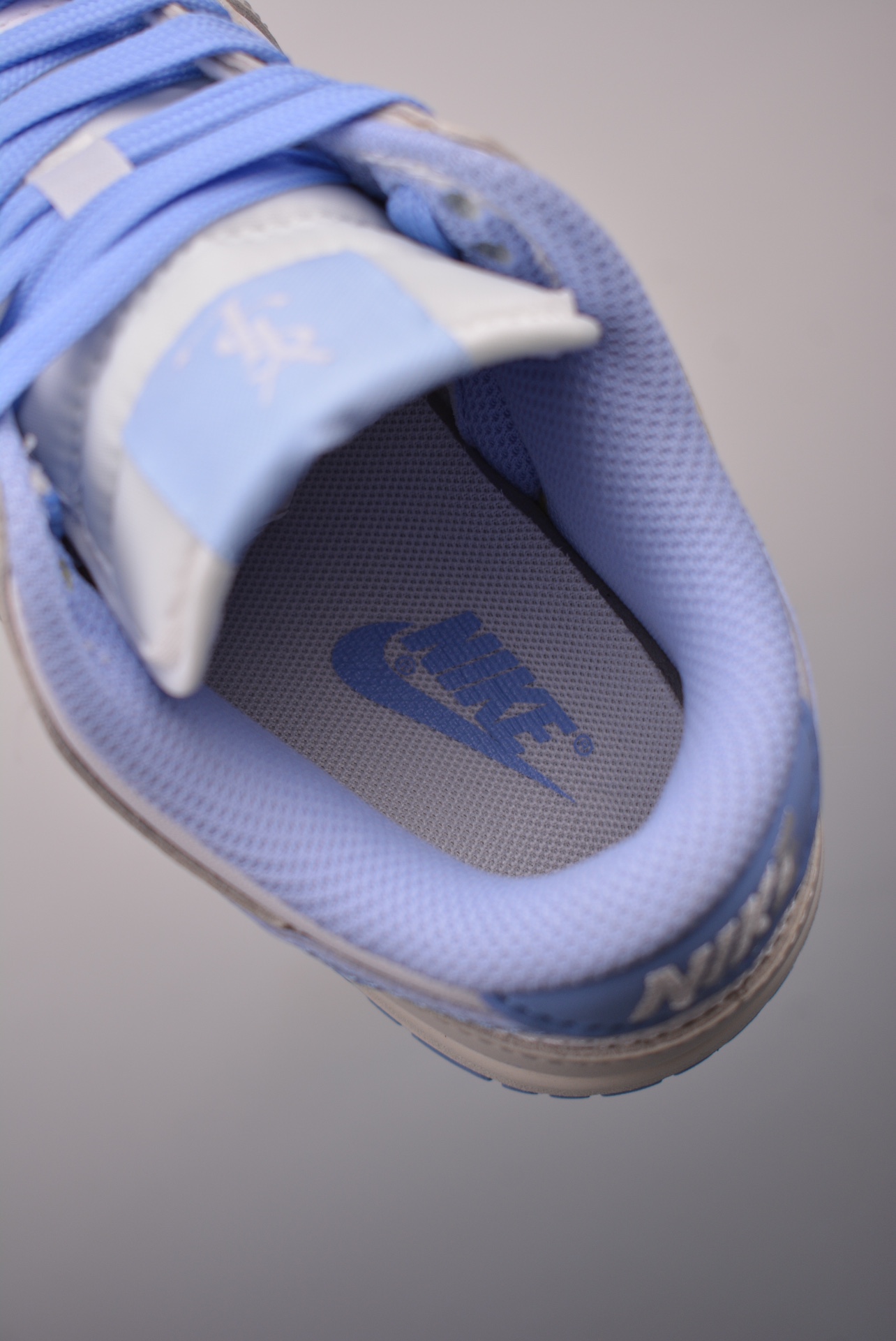 Yves Saint Laurent x Nike SB Dunk Low YSL white gray blue GF2409-168