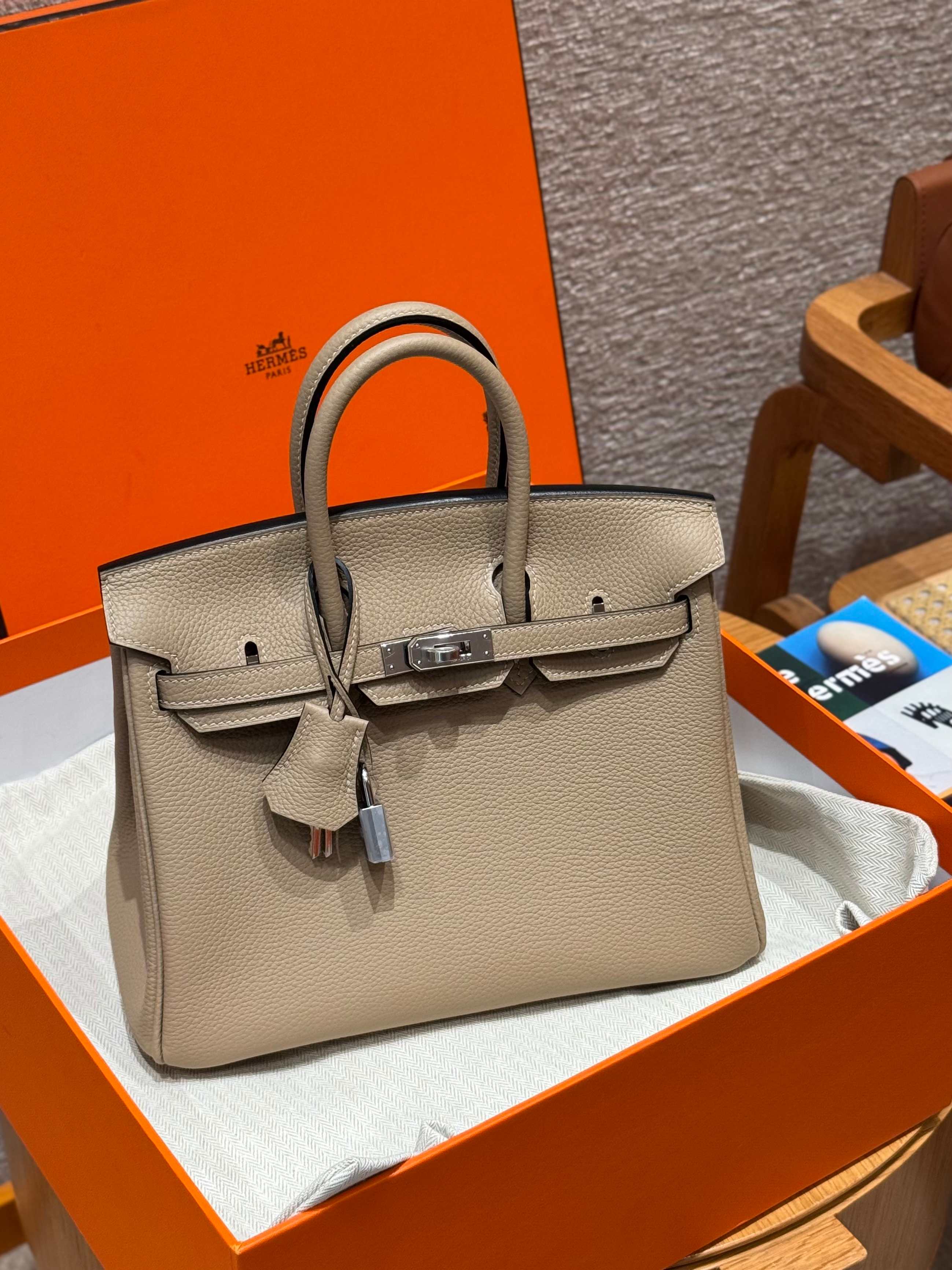 Hermès Birkin S2Trench Handbag (Handmade to Order)
