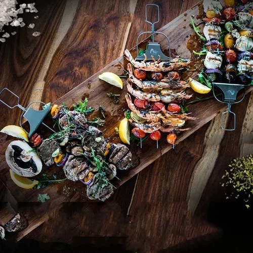 (🔥Last Day Promotion-SAVE 50% OFF) 3 Way Grill Skewers - GrillSavant-BUY 3 GET 2 FREE & FREE SHIPPING