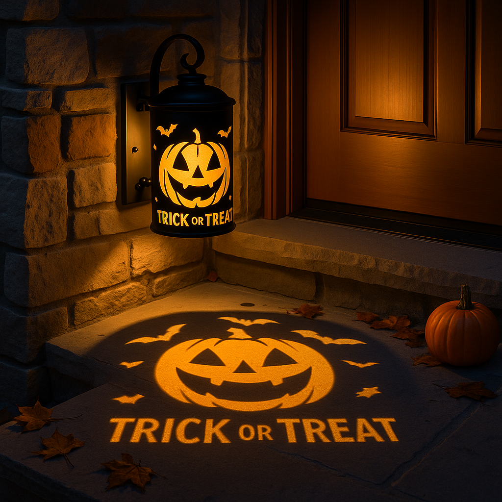 Halloween Projection Wall Light 🕸️