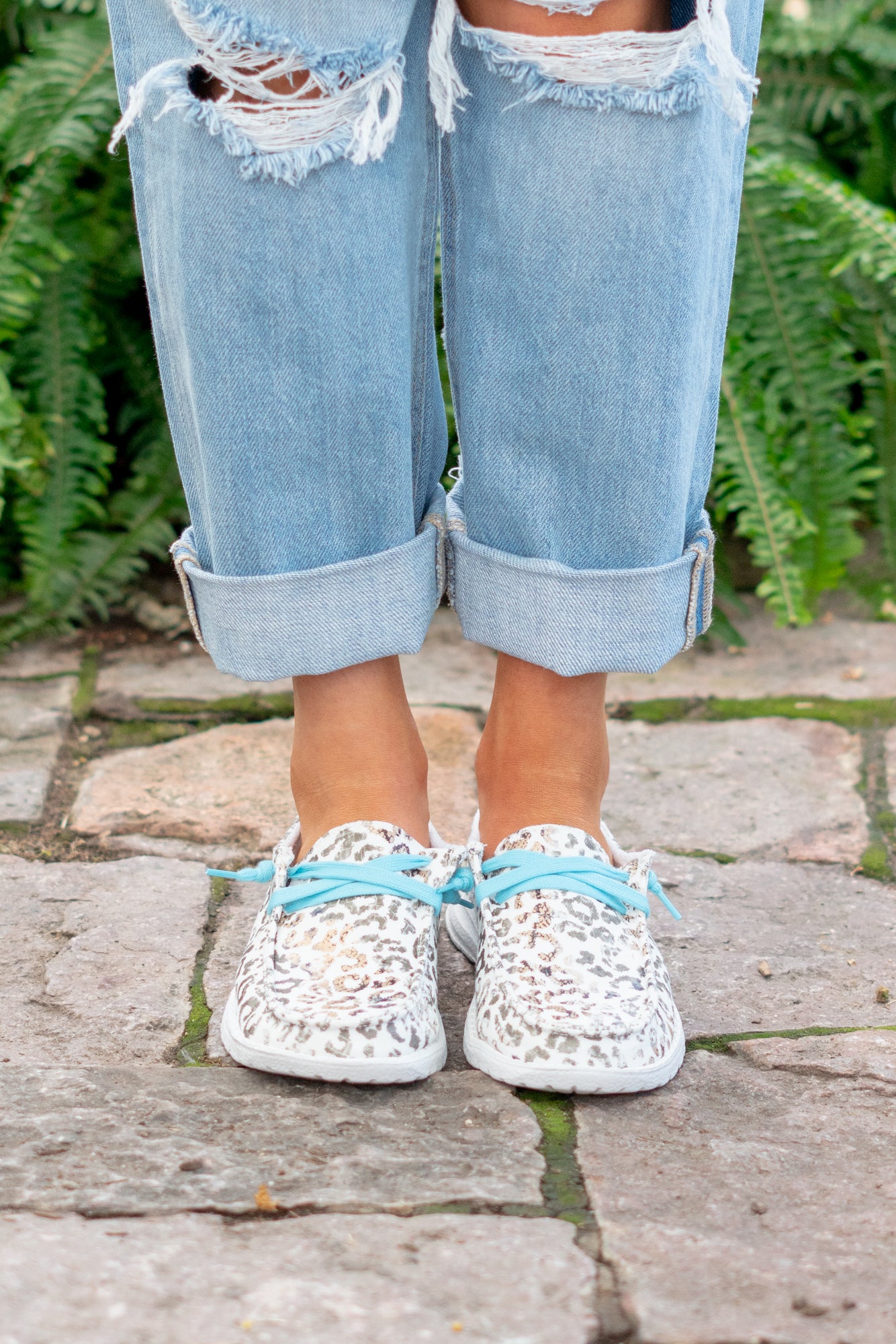 Jazzy Canvas Boat Shoe Sneakers - White