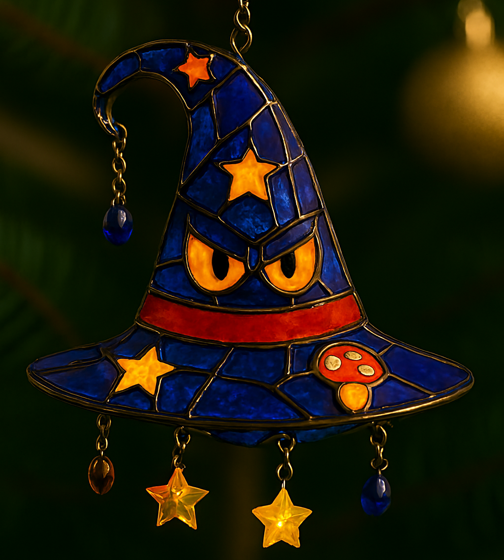 🎃Witch Hat Pendant: Whimsical Ornament