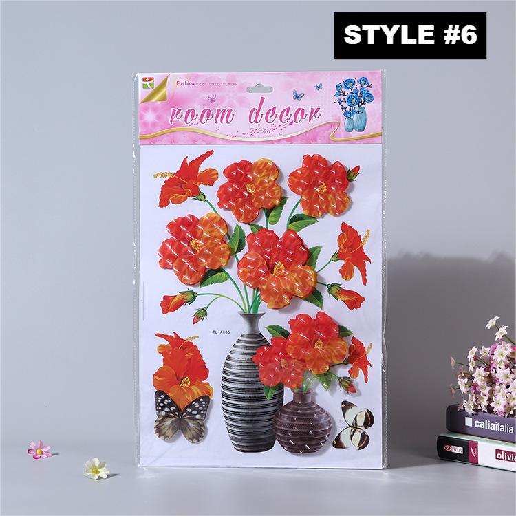 (Last Day Flash Sale-50% OFF) 3D Flower Stickers-BUY 3 FREE SHIPPING