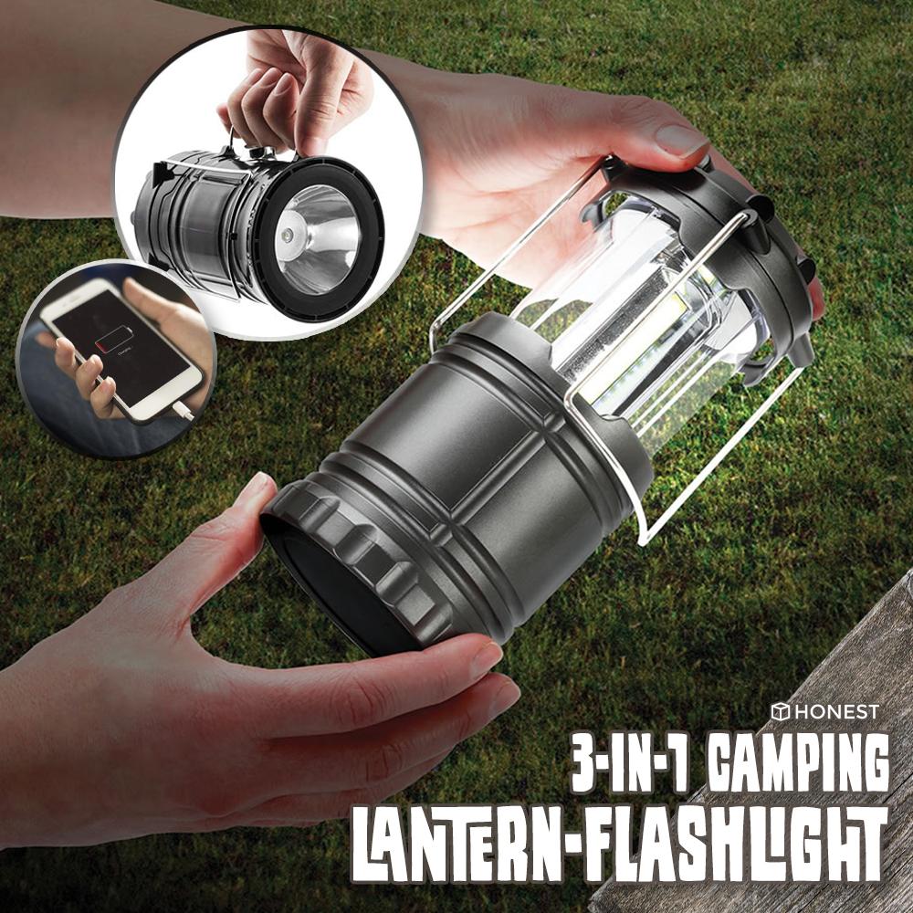 (Early Mother's Day Hot Sale-48% OFF)3-in-1 Camping Lantern-Flashlight