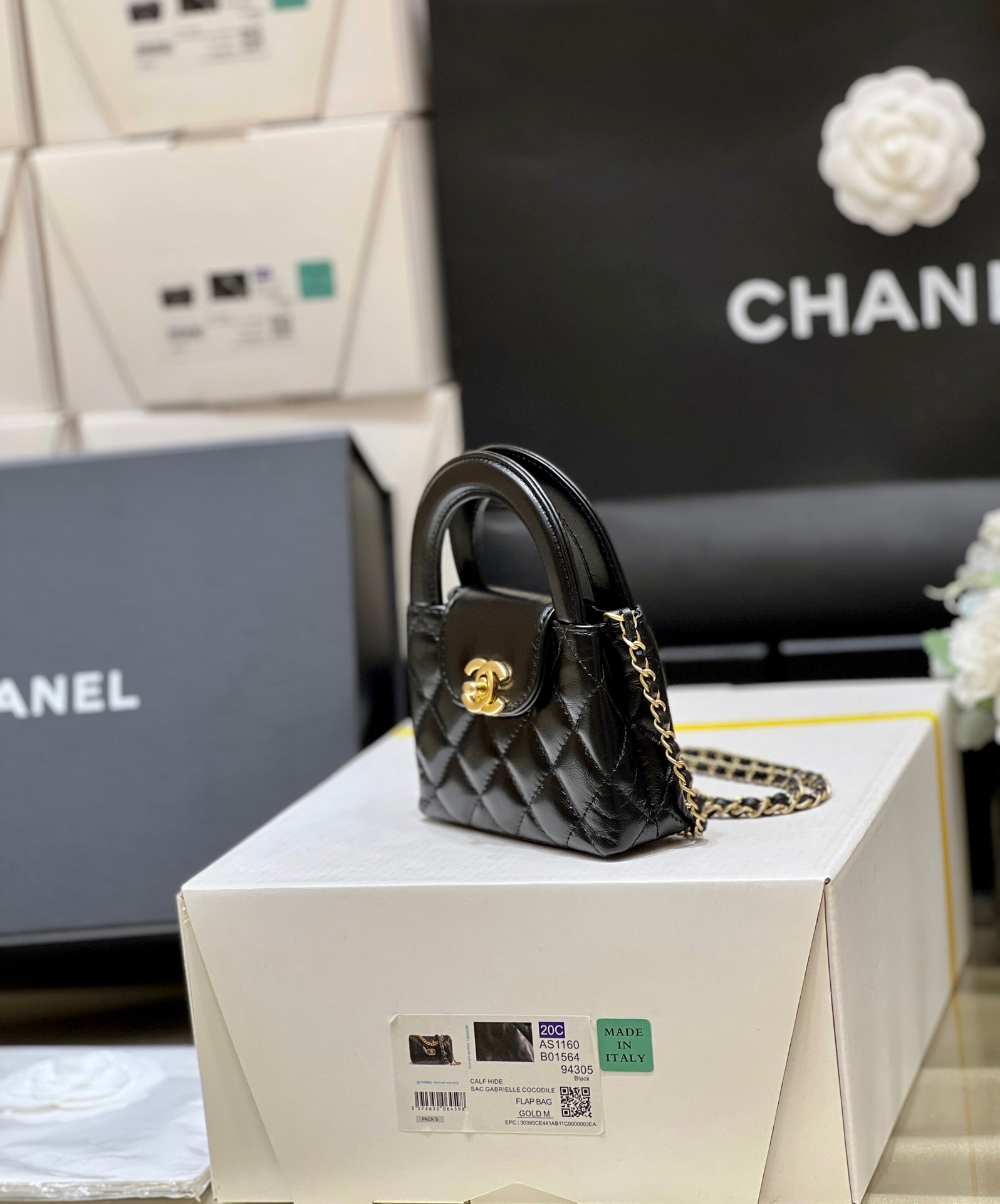 Chanel 23k Autumn Winter Collection Mini Kelly Bag AP3435