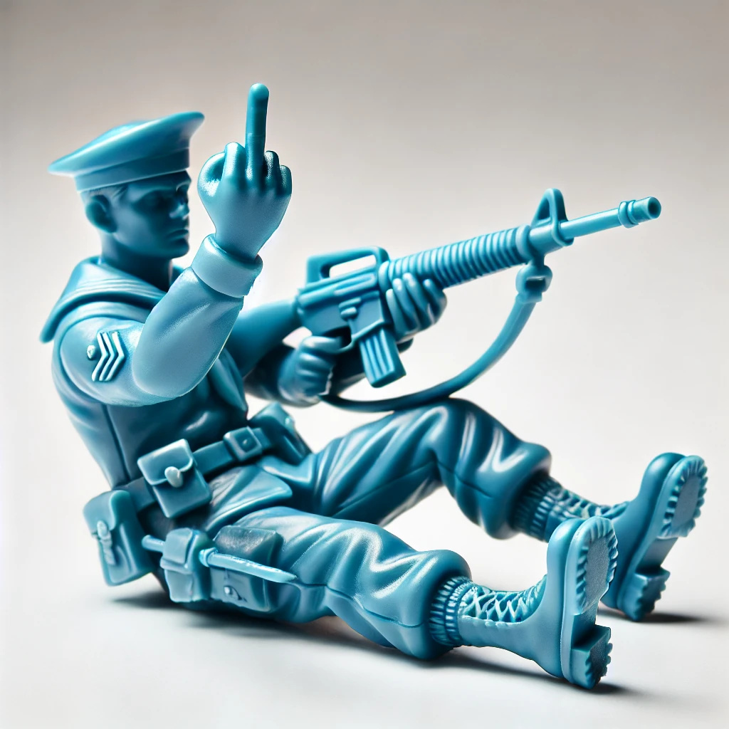 Funny Blue Navy Man