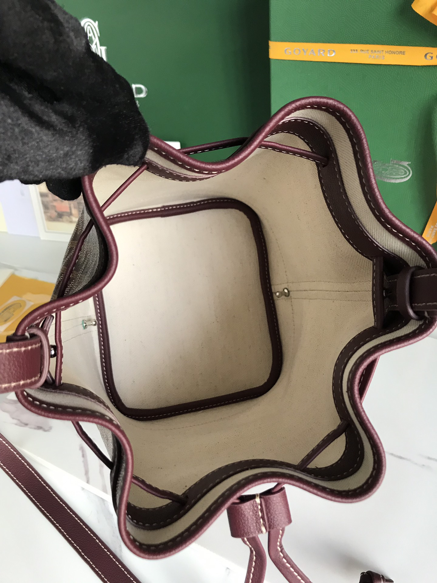 Goyard Petit Flot Bucket Bag 020196