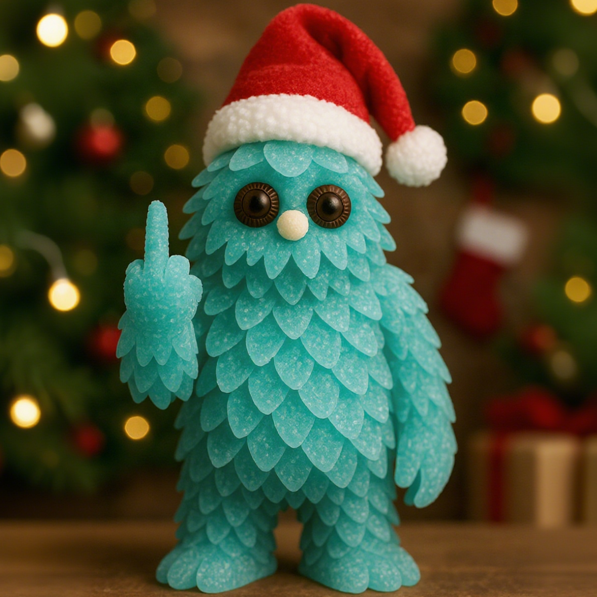Sea Glass Yeti Holiday Decorations
