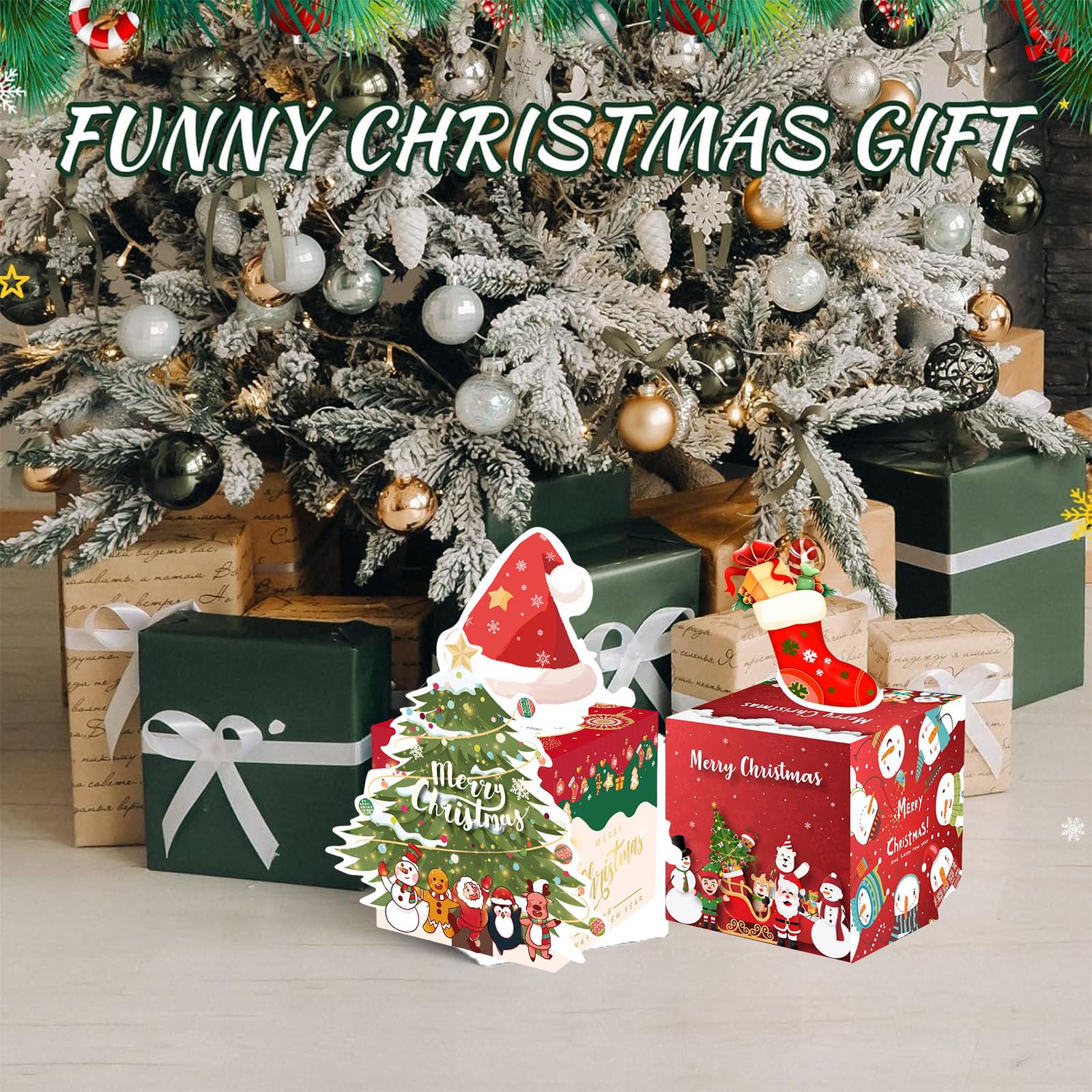 🎄Early Christmas Sale 49% OFF🎄Christmas Money Box for Cash Gift