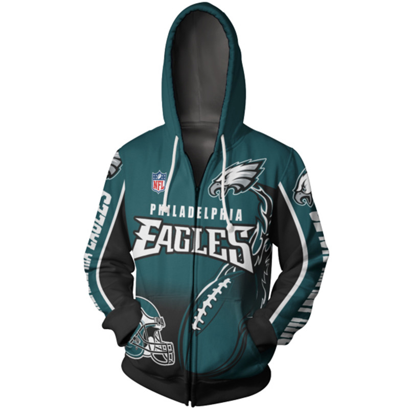 PHILADELPHIA EAGLES 3D HOODIE PPEE009