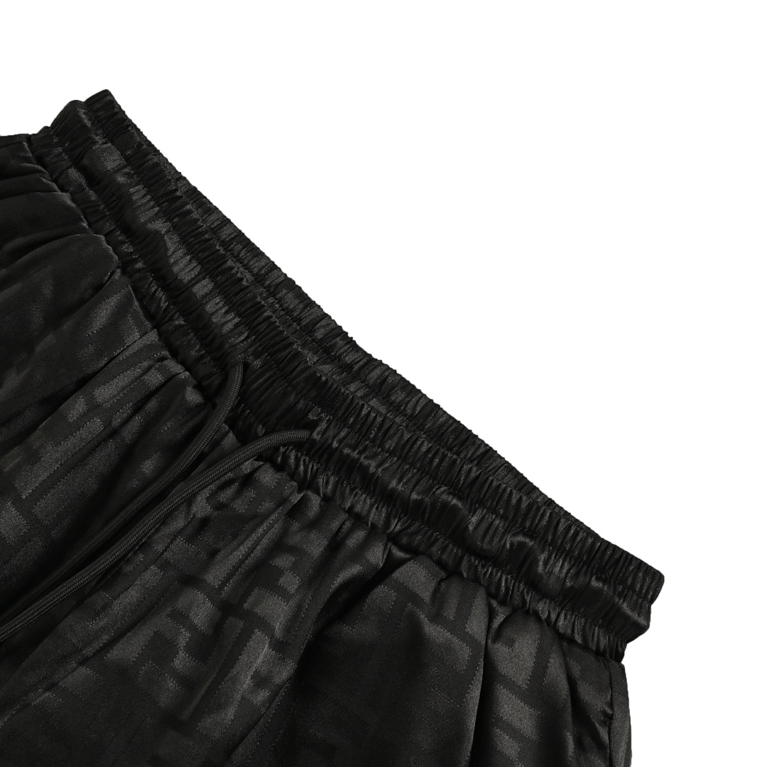 Fendi 24ss FF obscure jacquard beach shorts