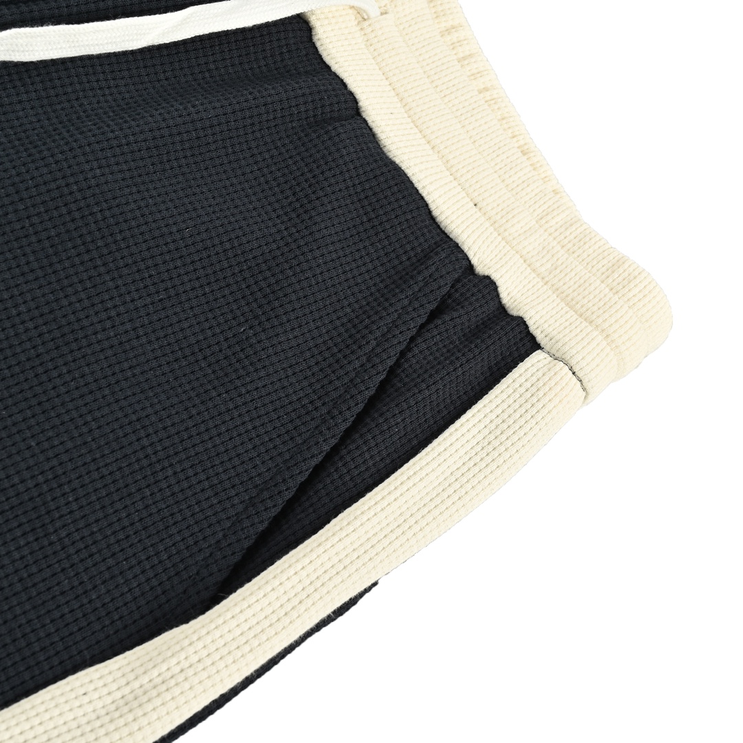 Loewe Colorblock Embroidered Waffle Shorts