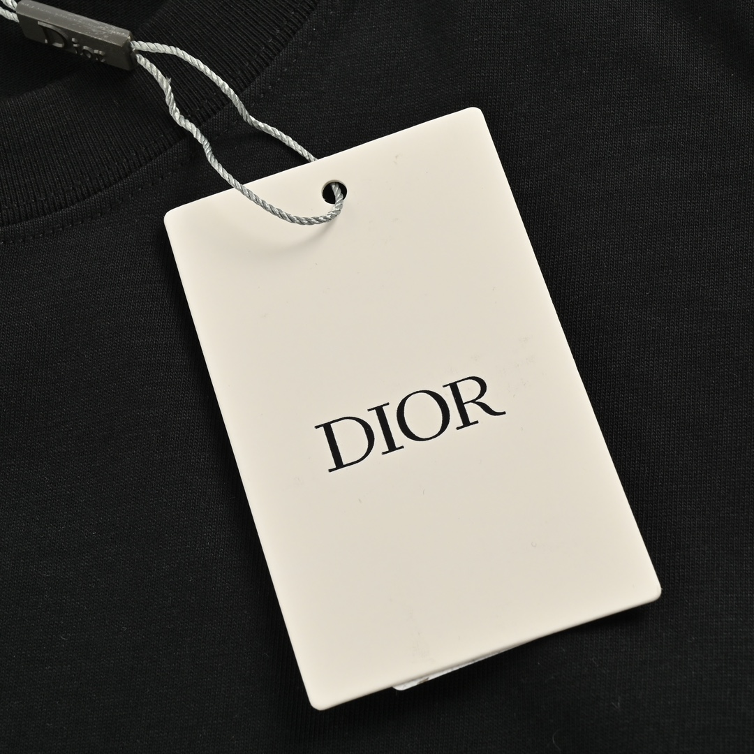 Dior 24ss Valentine's Day heart print short sleeves