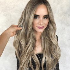 beige blond wig & 2024 NEW STYLE