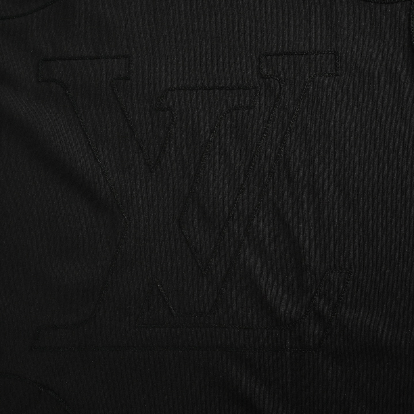 Louis Vuitton 25ss all-over monogram embroidered short sleeves
