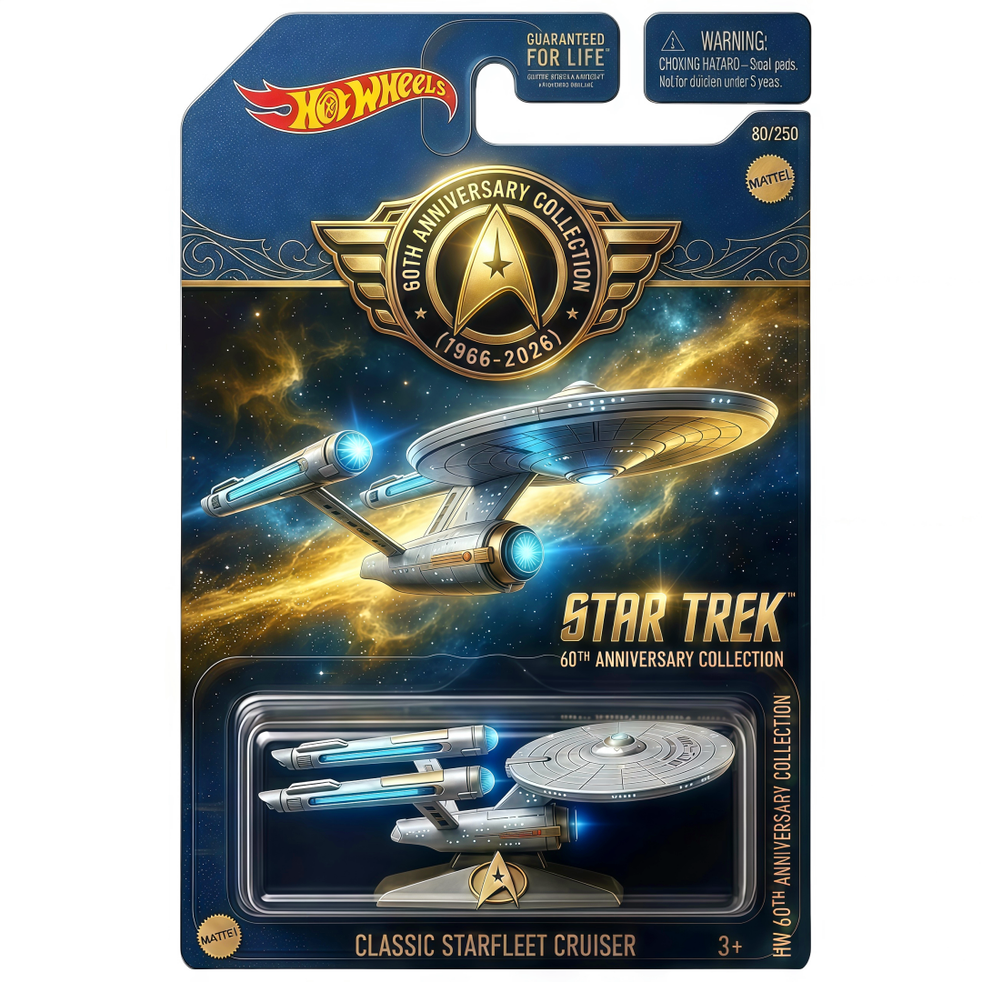 ๐ Hot Wheels Star Trek 60th Anniversary Edition