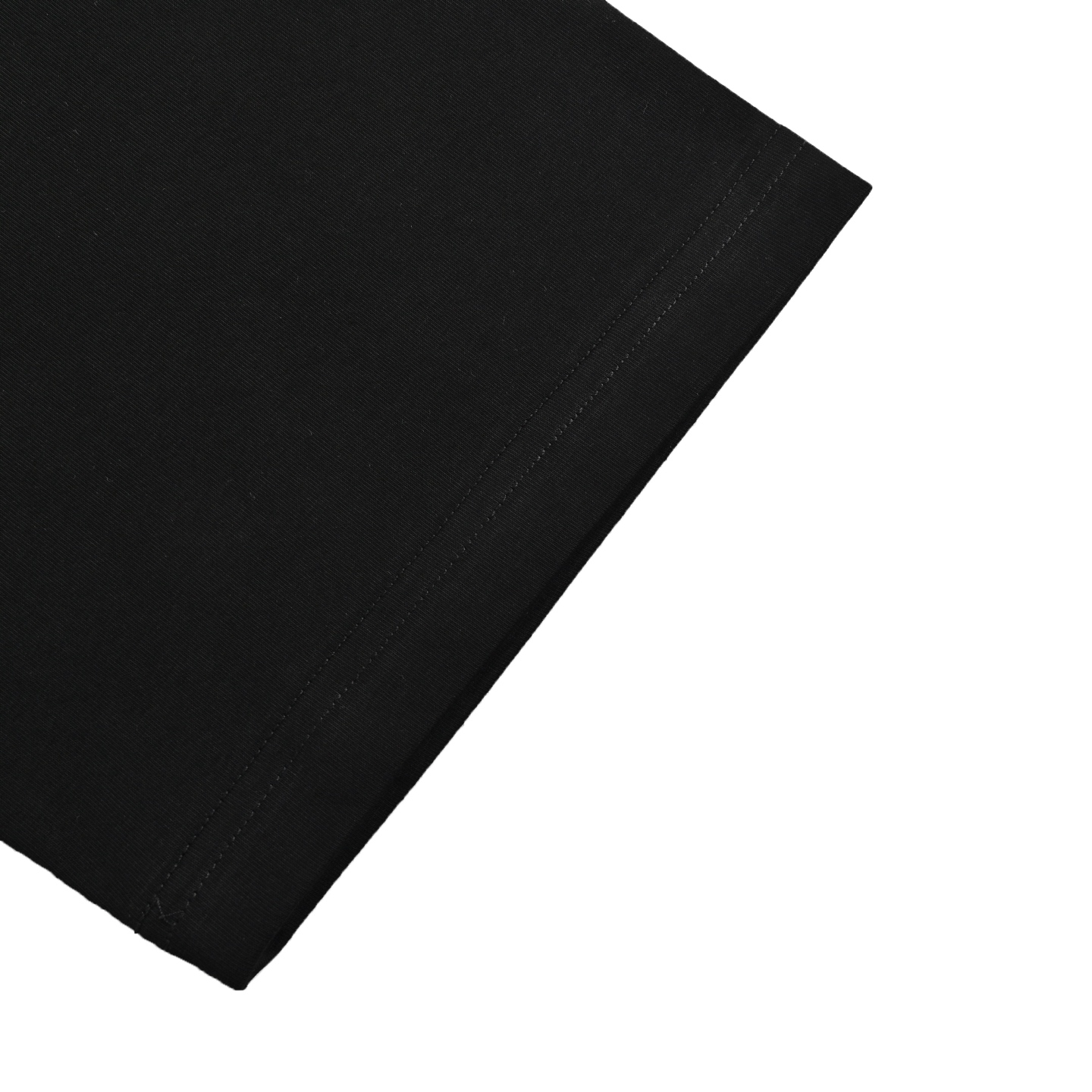 Chanel Neckline Embroidered Hem Letter Printed Short Sleeves