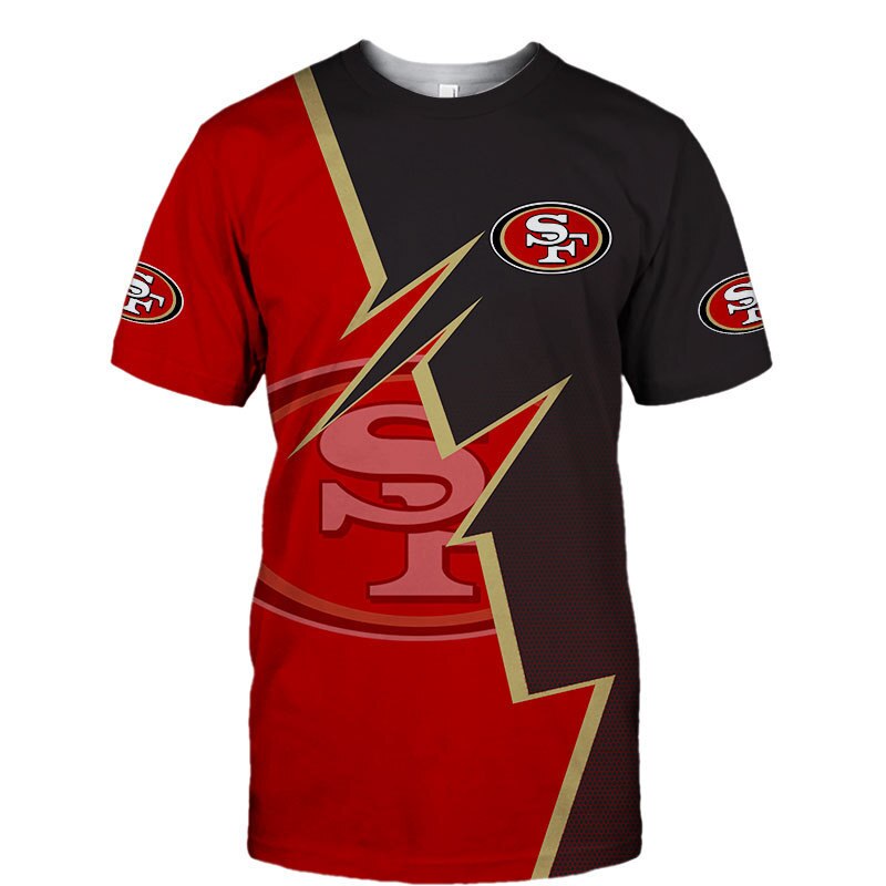 SAN FRANCISCO 49ERS 3D HOODIE SSFF49009