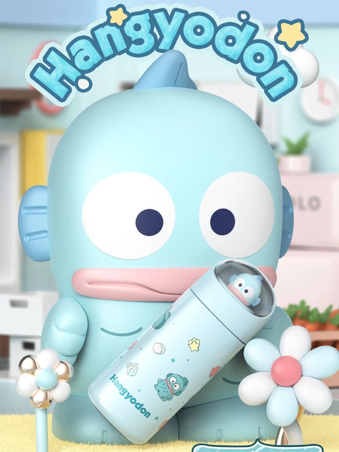 Sanrio Vacuum Insulated Stainless Steel Travel Tumbler Fits in Car Cup Holders