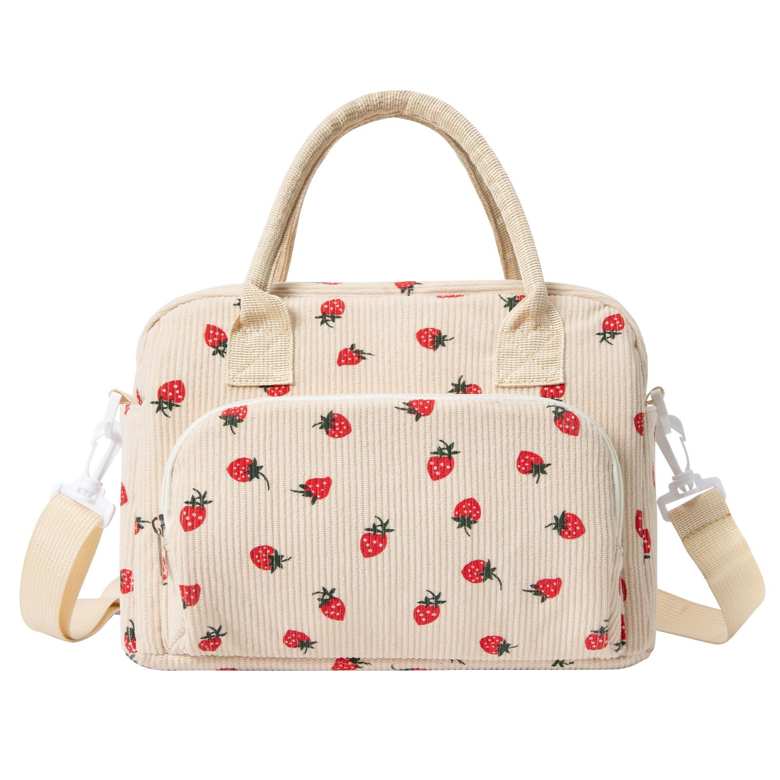 Insulated Large Lunch Bag with Multi-Pockets & Waterproof Design