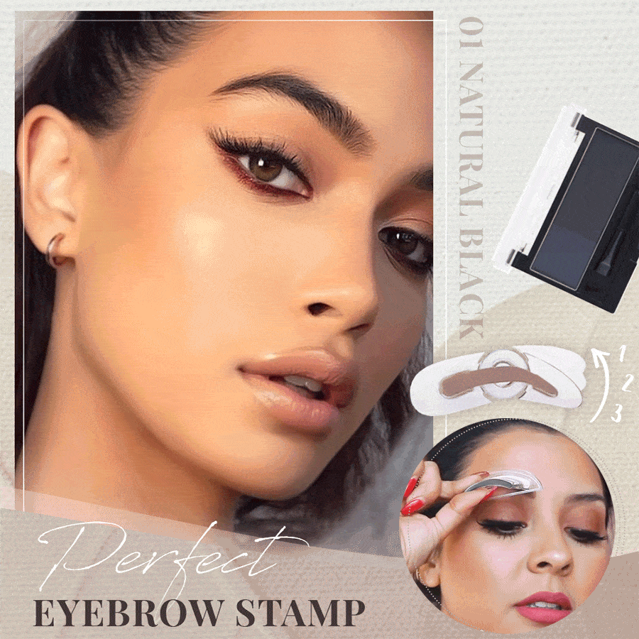 (⚡Last Day Flash Sale-50% OFF)Adjustable Perfect Eyebrow Stamp--Buy 3 Free Shipping Now
