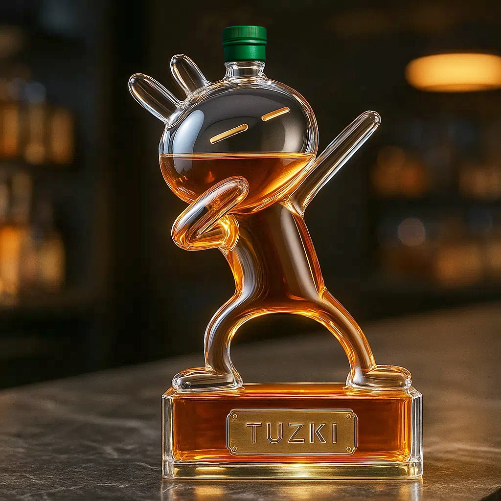 👑 Rule Your Bar — TUZKI  Whiskey Decanter
