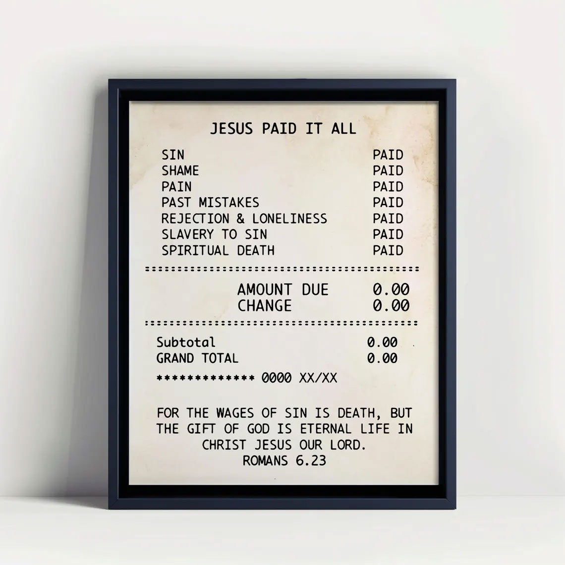 Christian Wall Art Print - 