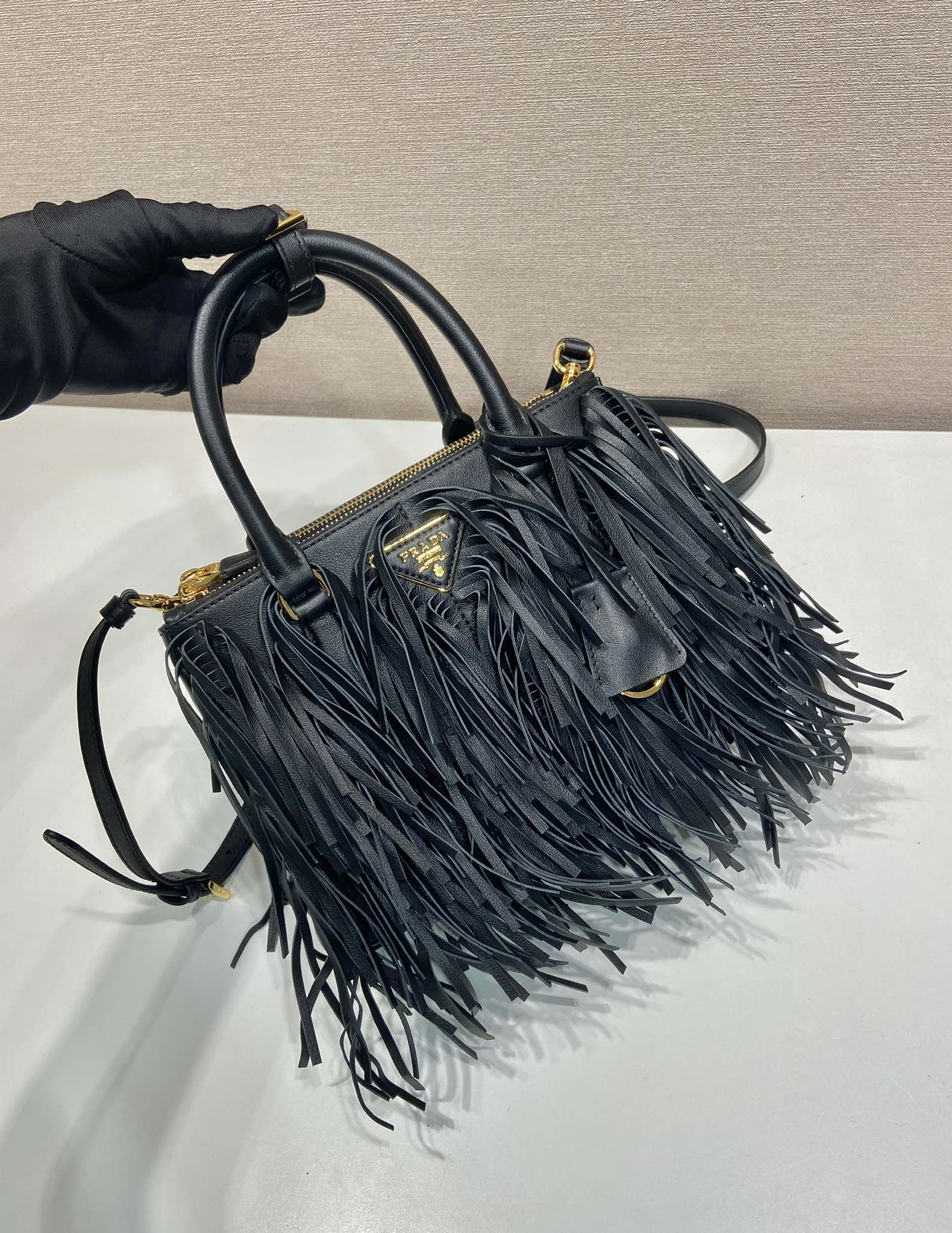 Prada Galleria Tassel Handbag 1BA896
