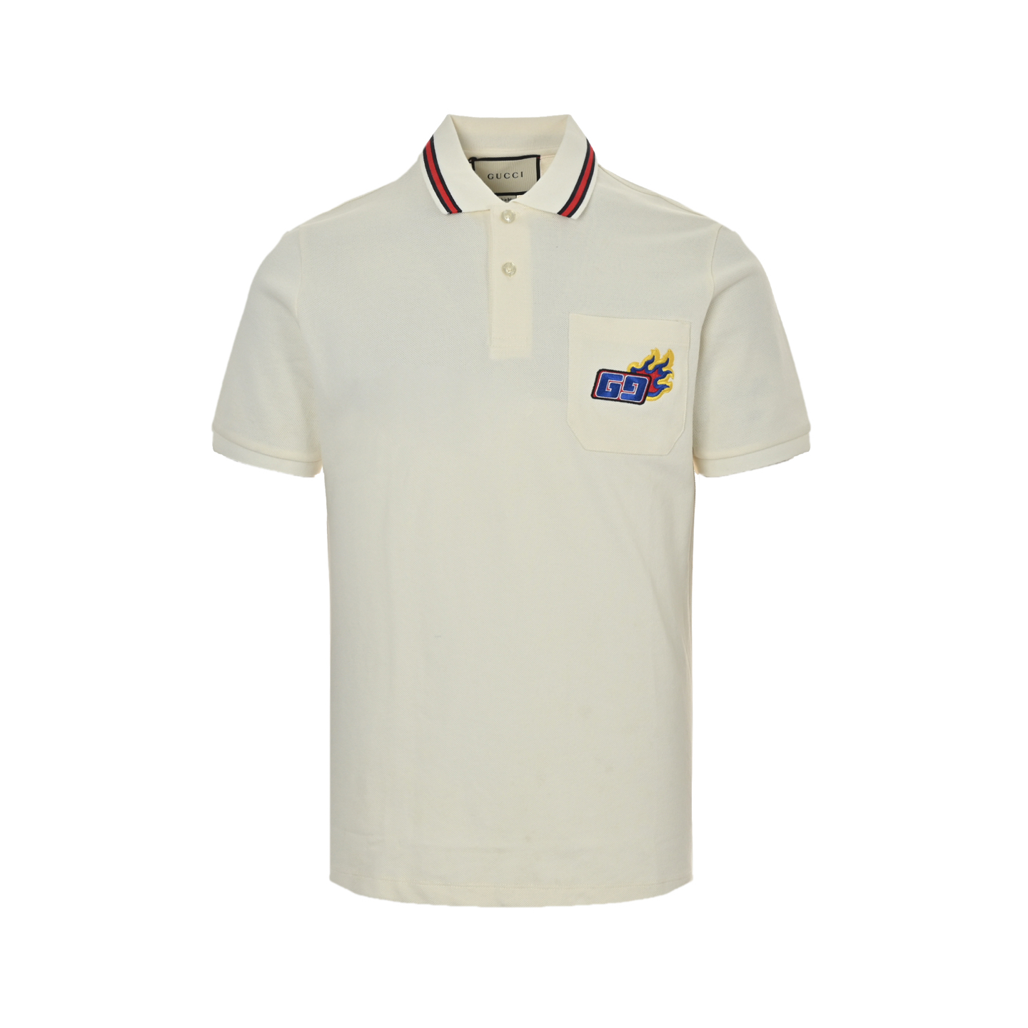 Gucci Dragon Year Limited Edition Pocket Embroidery Polo Short Sleeve