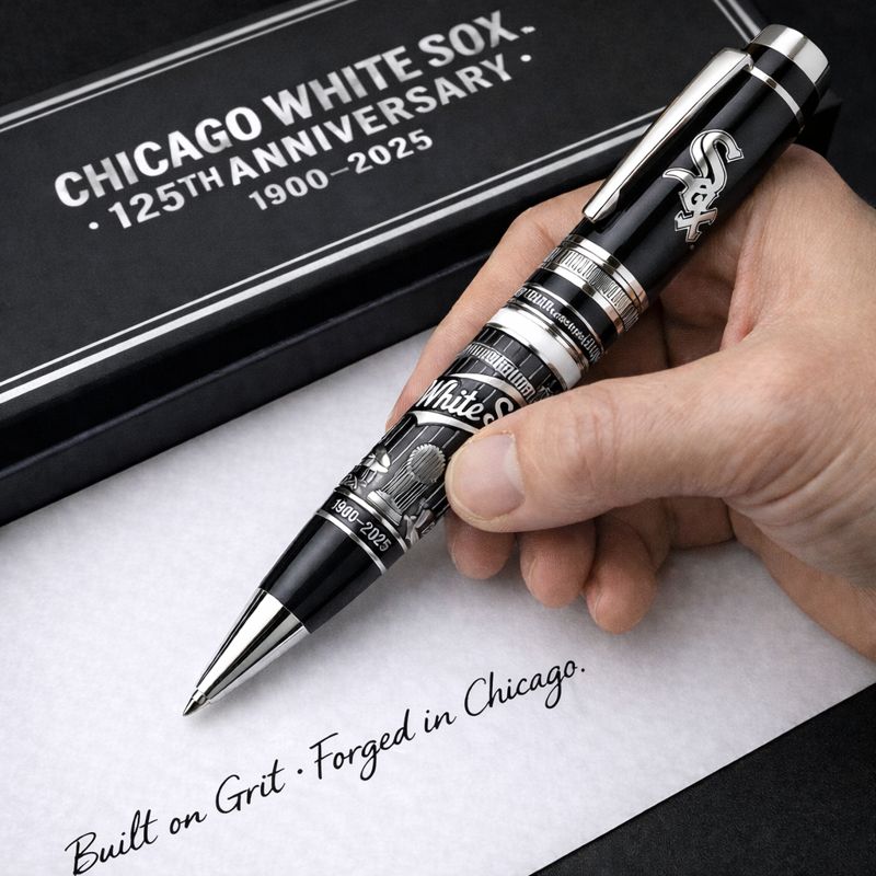 Chicago White Sox 125th Anniversary Commemorative Pen