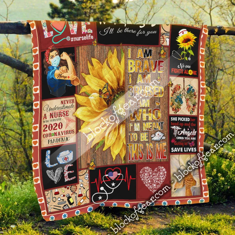 I Am A Nurse Quilt Blanket