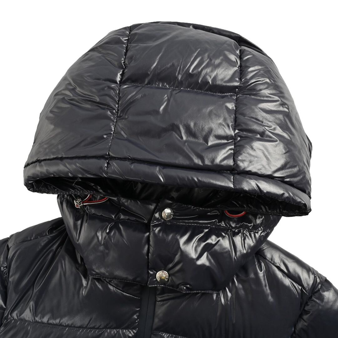 Moncler Men's White Goose Down Hooded Down Jacket