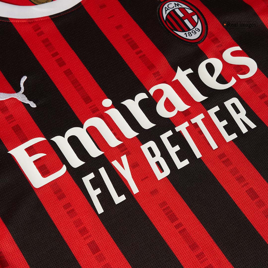 AC Milan long-sleeved home football shirt 2024/25
