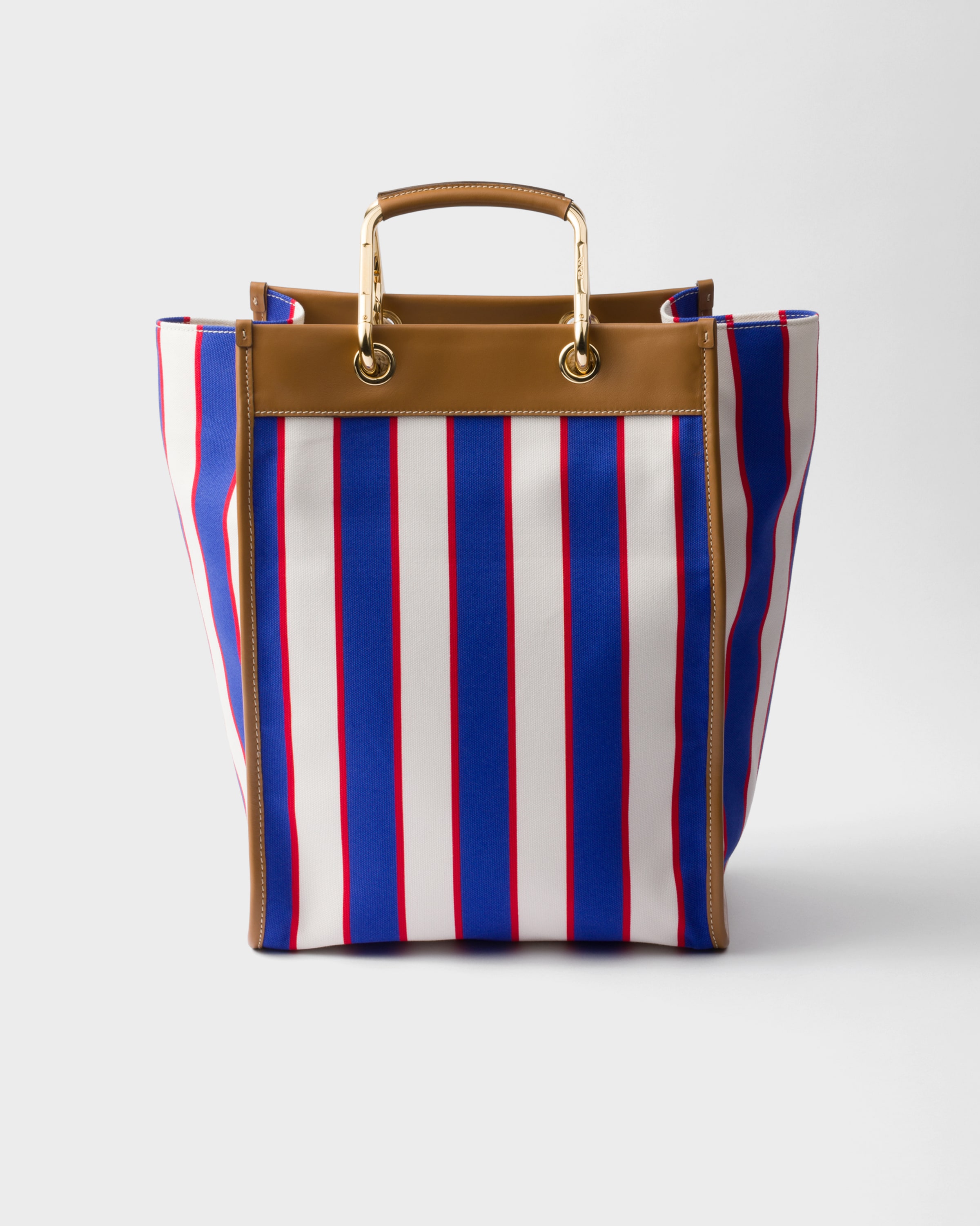 Prada Large Printed Canvas and Leather Tote Bag 1BG561_2HHM_F04H7_V_OOO